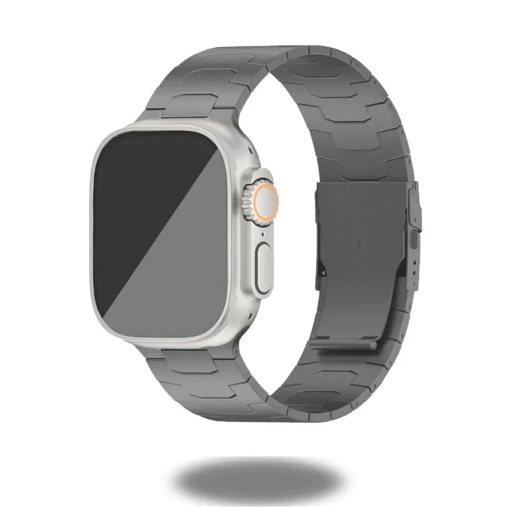 Masculine Titanium Alloy Bands for Apple Watch