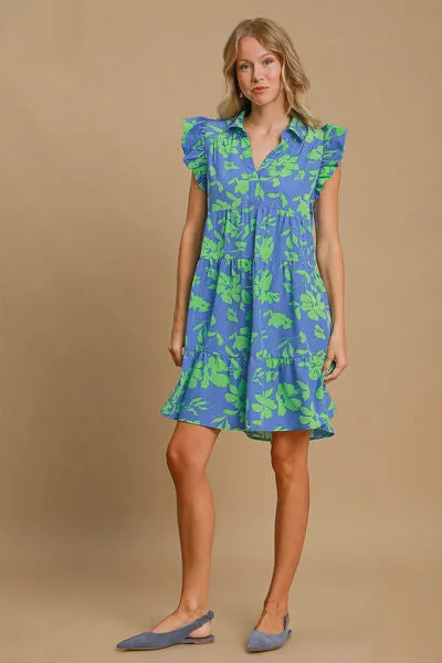 Umgee Field Of Dreams Tiered Dress
